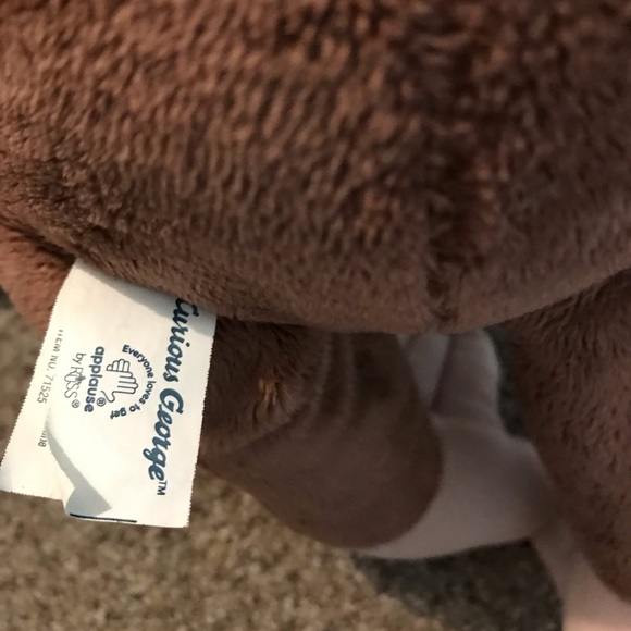 Kohl’s cares curious George 15 inch plush - Picture 3 of 3